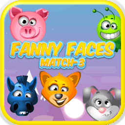 funny faces match3